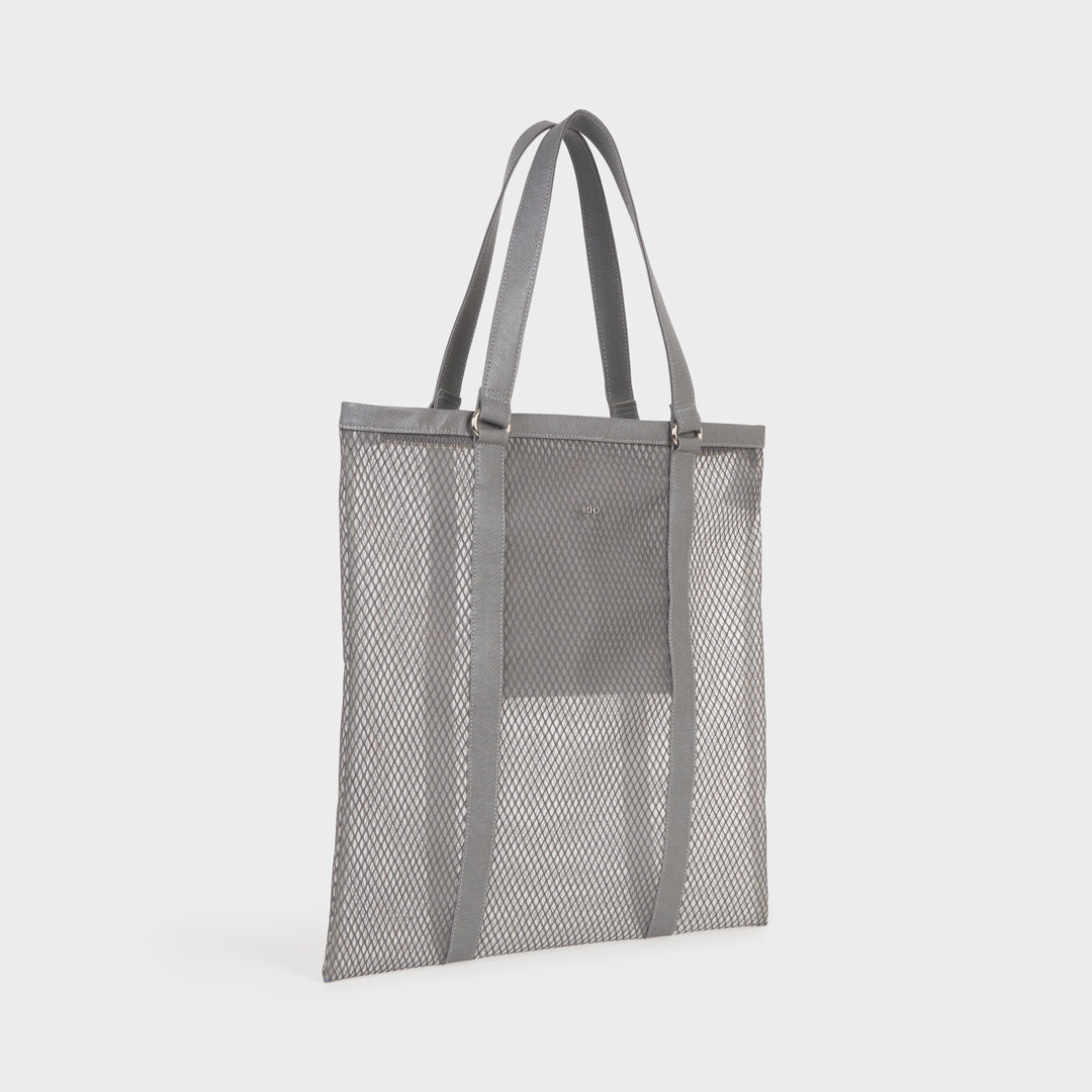 CHICAGO MESH SHOULDER BAG GRAY