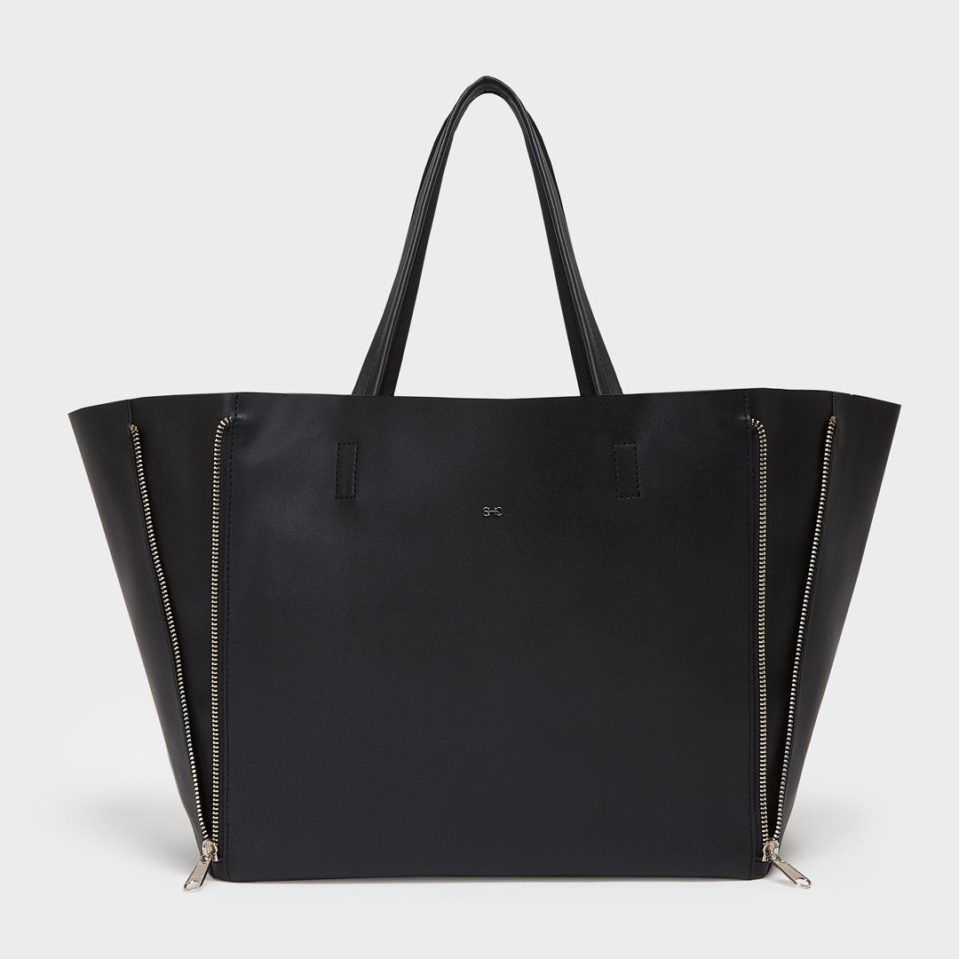 SEOUL SMOOTH VEGAN LEATHER BLACK