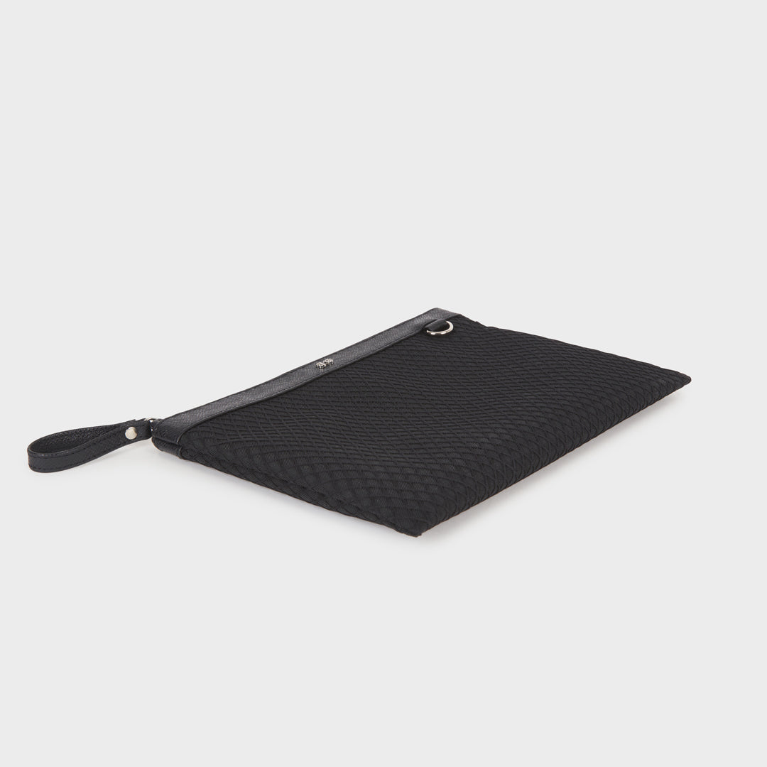 CHICAGO MESH UTILITY POUCH BLACK