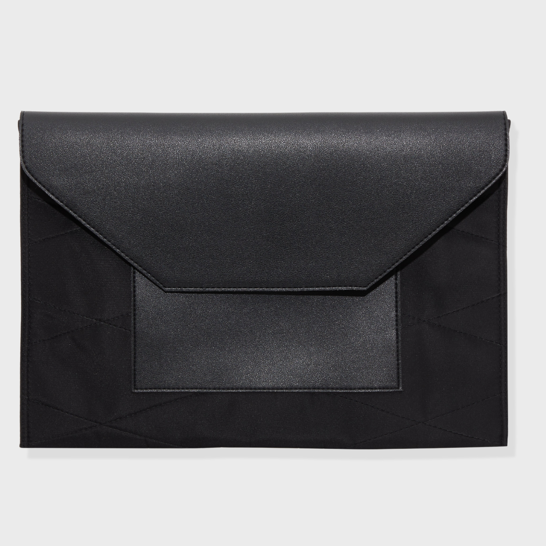 SILVANNA NYLON LAPTOP SLEEVE BLACK