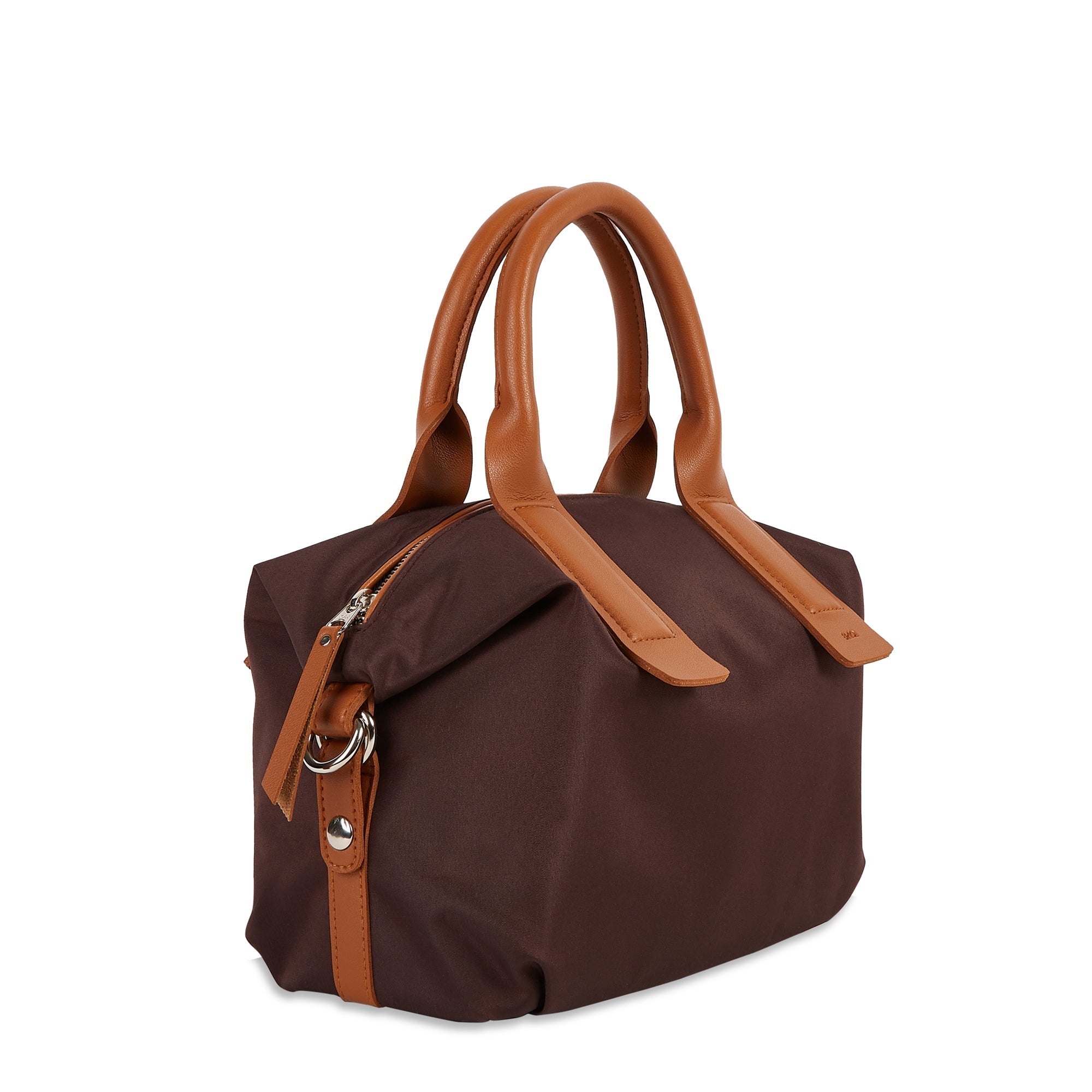 NOLAN MINI NYLON HAND & SLING BAG BROWN